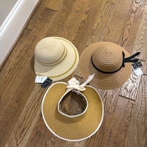 SPF protected sun hats 
(Nordstrom Rack)